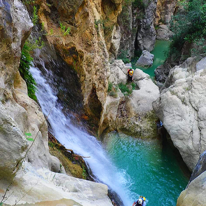 ICAN_Σχολή κατάβασης φαραγγιών_Αρχαρίων / Μύησης