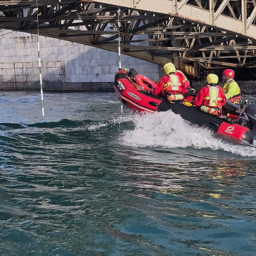 Flood Rescue Boat Operator
