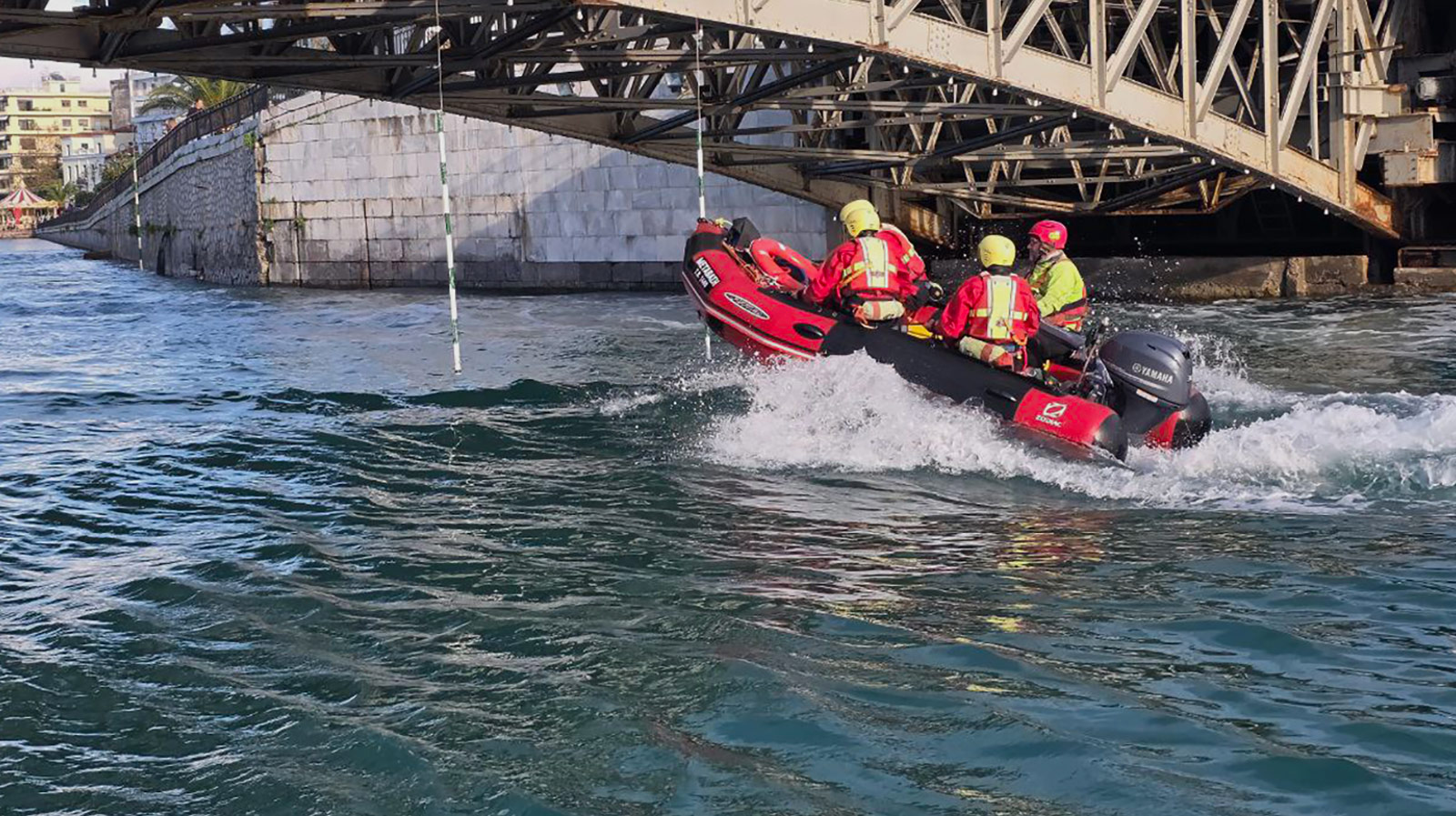 Flood Rescue Boat Operator