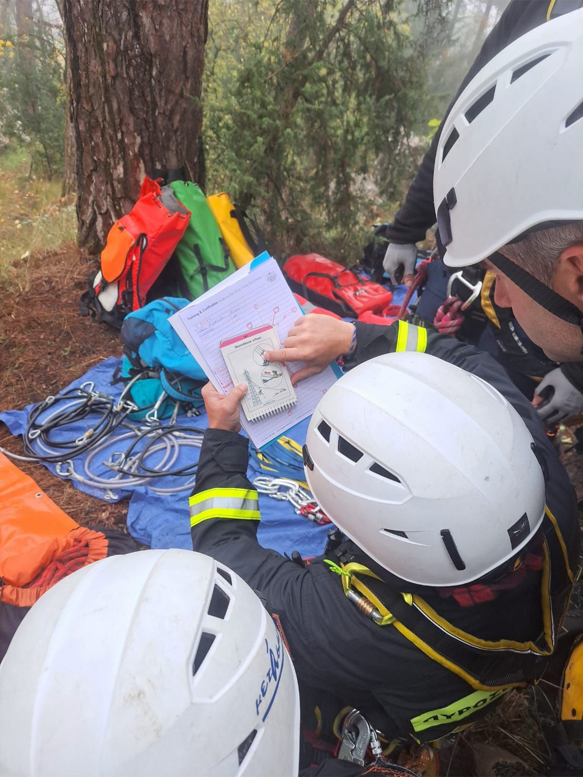 Σχολή Χειριστή Σχοινιών & Συστημάτων Διάσωσης (Rope Rescue Operator) του οργανισμού Rescue 3 Europe / International